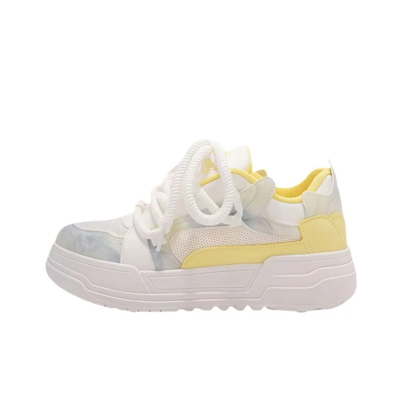 LURAD Low Top Skateboard Shoes Women's Misty Blue Color-0
