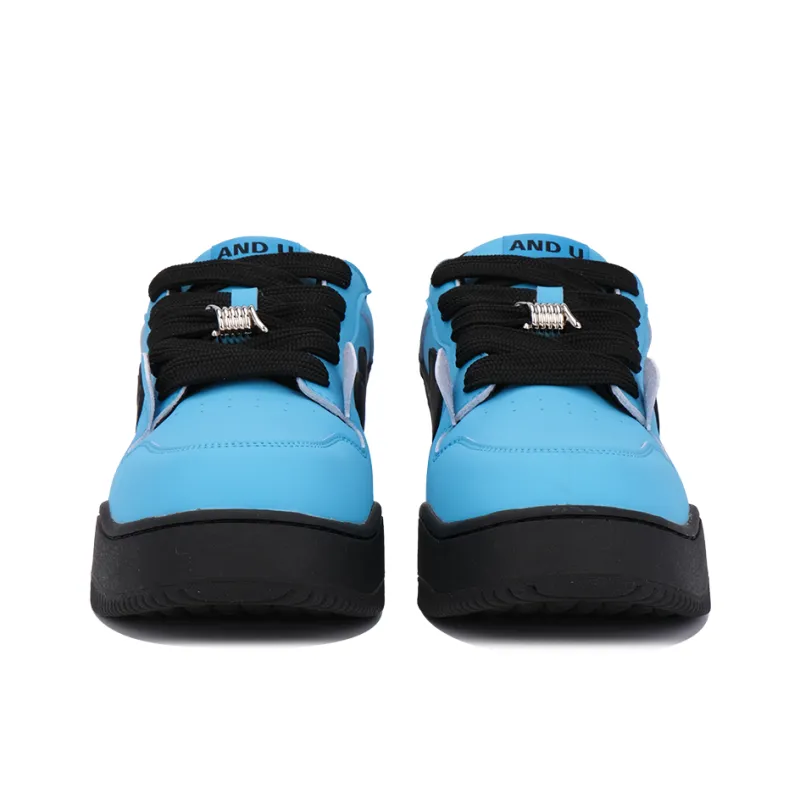 AND U Slip Resistant Cushioning, Abrasion Resistant, Height Increasing Low Top Skateboard Shoes Unisex-56