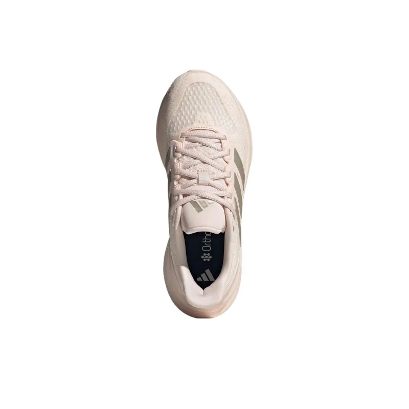 Adidas ULTRARUN 5 Anti Slip Wear Resistant Low Top Running Shoes Women's Beige-2