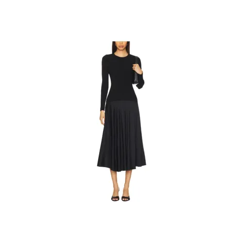 VERONICA BEARD Long Sleeved Dress Women's Black