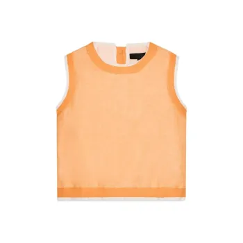 ZARA Tank Tops Women's Orange