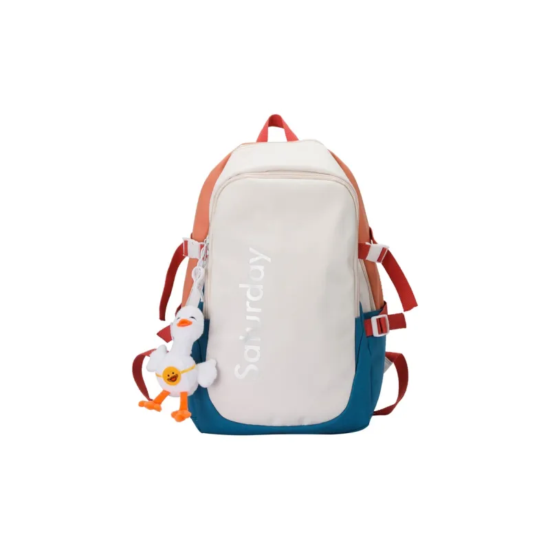 WICKBUEN Nylon Backpack Regular Unisex Multicolor-12