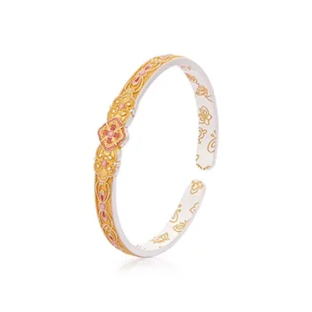 Crabs 999 Fine Silver Sterling Silver Bracelets Women's