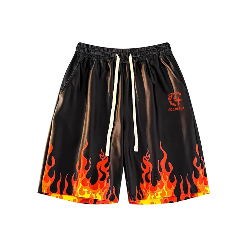 Colorful Creations Casual Shorts Unisex-4