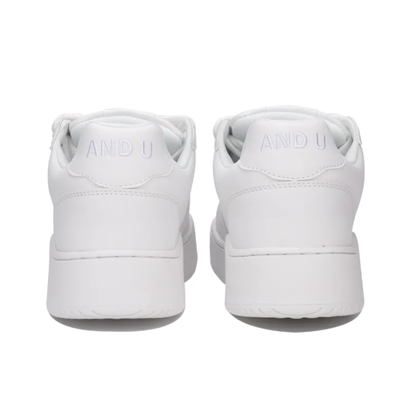 AND U Slip Resistant Cushioning, Abrasion Resistant, Height Increasing Low Top Skateboard Shoes Unisex-10