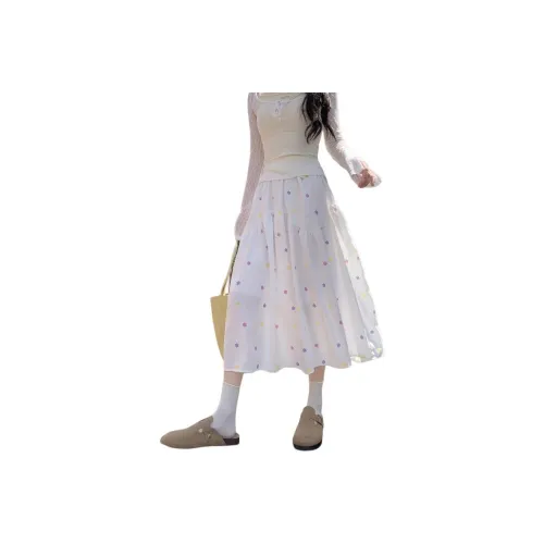 Mu Xiao Xin Casual Long Skirt Women's