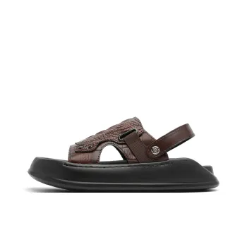 WEISHIBANGWEI Beach Sandals Men's Brown