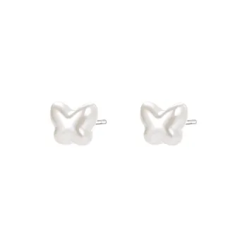 NVBBK Sterling Silver Stud Earrings Women's