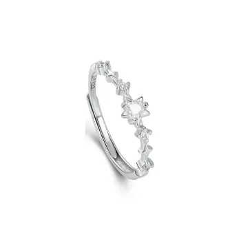 MIDNIGHT MOMENT S999 Silver Rings Unisex
