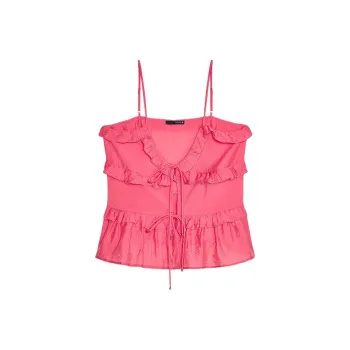 ZARA Camisoles Women's Coral