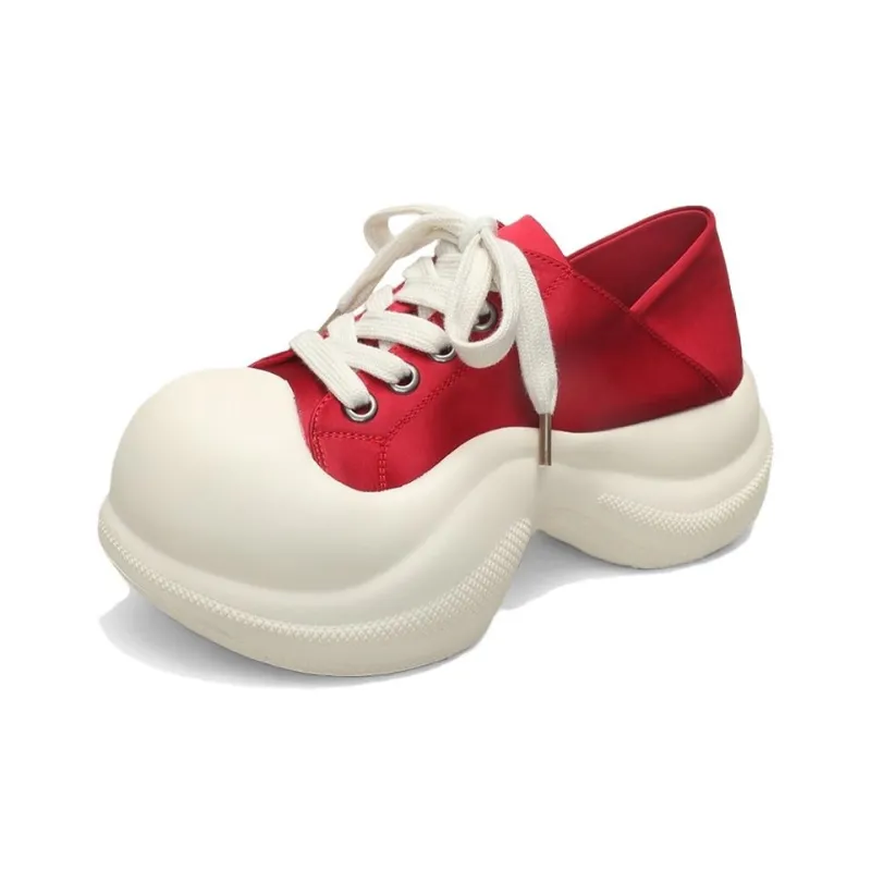 Y6T Height Increasing Lightweight Breathable Low Top Casual Shoes Women's-5