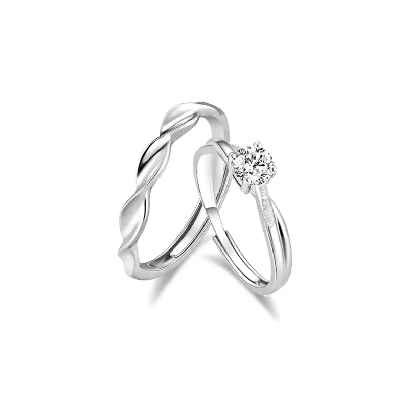 LUCA Sterling Silver Rings Unisex-0