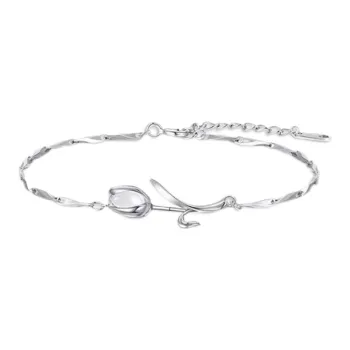JIACUIYUN Glass Cat Eye Bracelets Women's