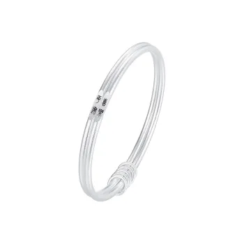 LIUXIN S 999 Fine Silver Sterling Silver Bracelets Women's