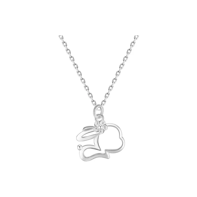 MISS WEI S 999 Fine Silver Necklaces Women's-0