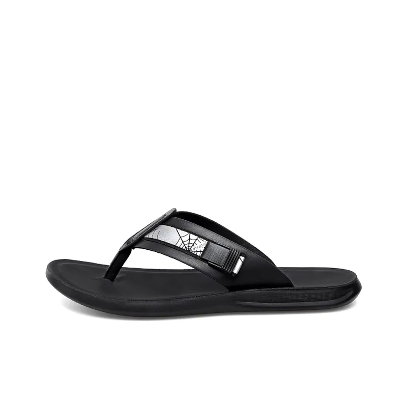XIMO BULL Rubber Sole Odor Resistant Flip Flops Men's-0