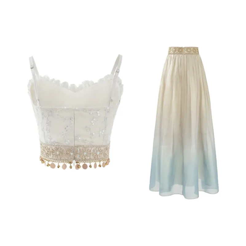 OZVO Two Piece Skirt Sets Women's-1