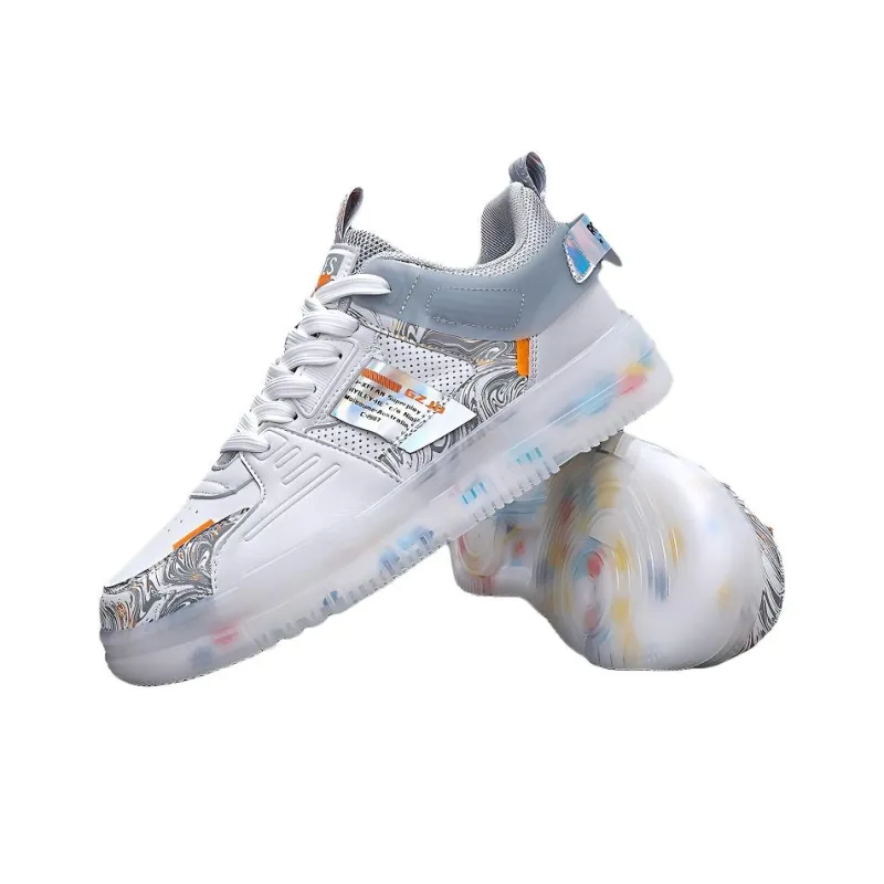 Cuzzi Abrasion Resistant Balance Lightweight Support Height Increasing Low Top Skateboard Shoes Men's-4