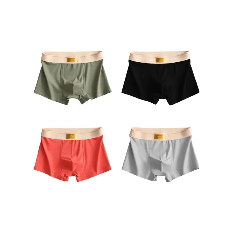 PLANDOO Underpants Men's 4 Pack-9