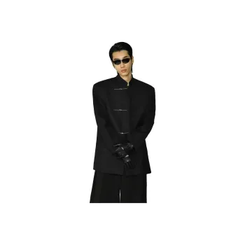 FALIAMS Business Suits Unisex Black
