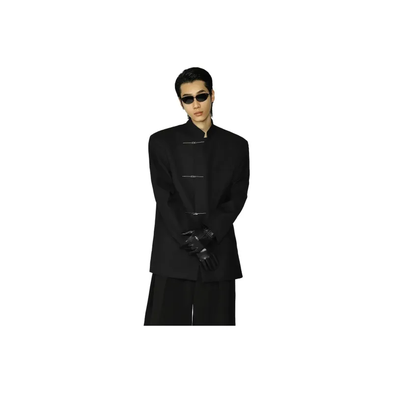 FALIAMS Business Suits Unisex Black-0