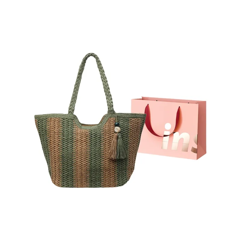 WHEELY BABY+ Woven Shoulder Bag Women's Multicolor-13