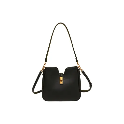 Yalu Sheepskin Texture Crossbody Bag, Shoulder Bag Women's Brown/White/Black
