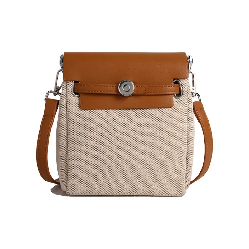 ZAVC PU Shoulder Bag Regular Women's Black & White/Black/Rose Red/Khaki/Light Brown/Green-15