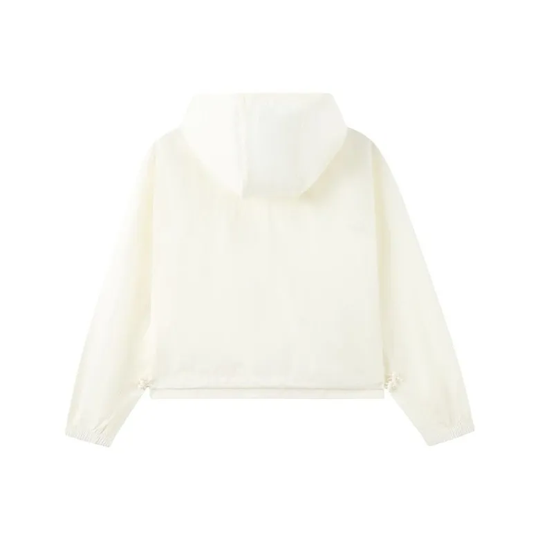 New Balance SS25 Jacket Women's Ivory White-1