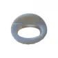 Cream Gray Oval Hair Clip (Approx. 7cm)