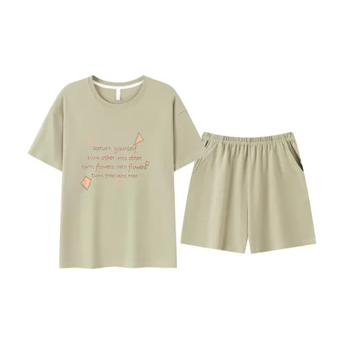 Floating Light Islands Pajama Set Unisex