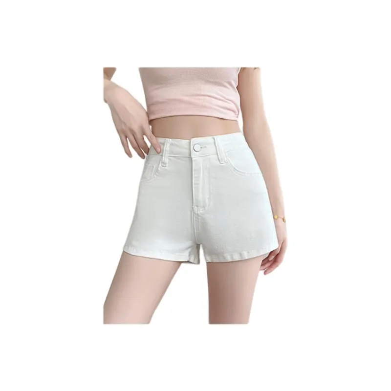 Mu Xiao Xin Denim Shorts Women's-1