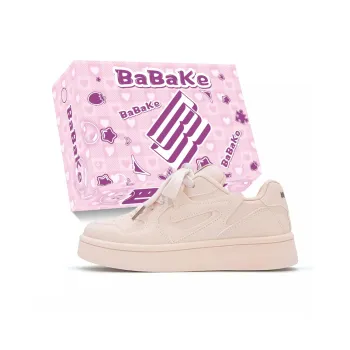 Babak Low Top Skateboard Shoes Women's Pink