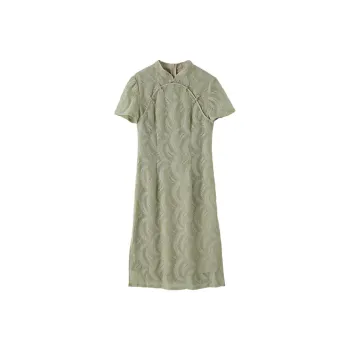 LUYOUYE Short Sleeved Dress Women's