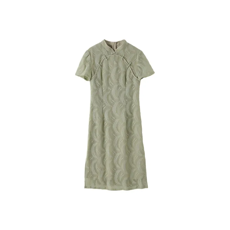 LUYOUYE Short Sleeved Dress Women's-0