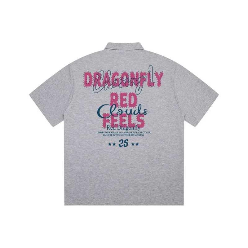 RED DRAGONFLY Polo Shirt Unisex-23