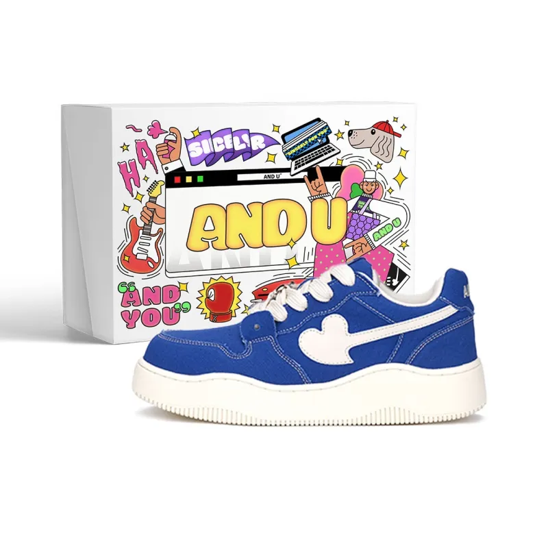 AND U Slip Resistant Cushioning, Abrasion Resistant, Height Increasing Low Top Skateboard Shoes Unisex-70