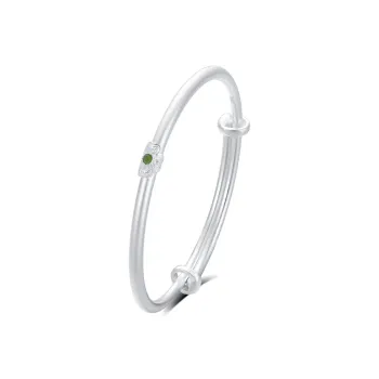 CHAOHONGJI 999 Fine Silver Sterling Silver Bracelets Women's