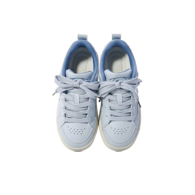 The New Age Family Low Top Skateboard Shoes Women's Light Blue-2