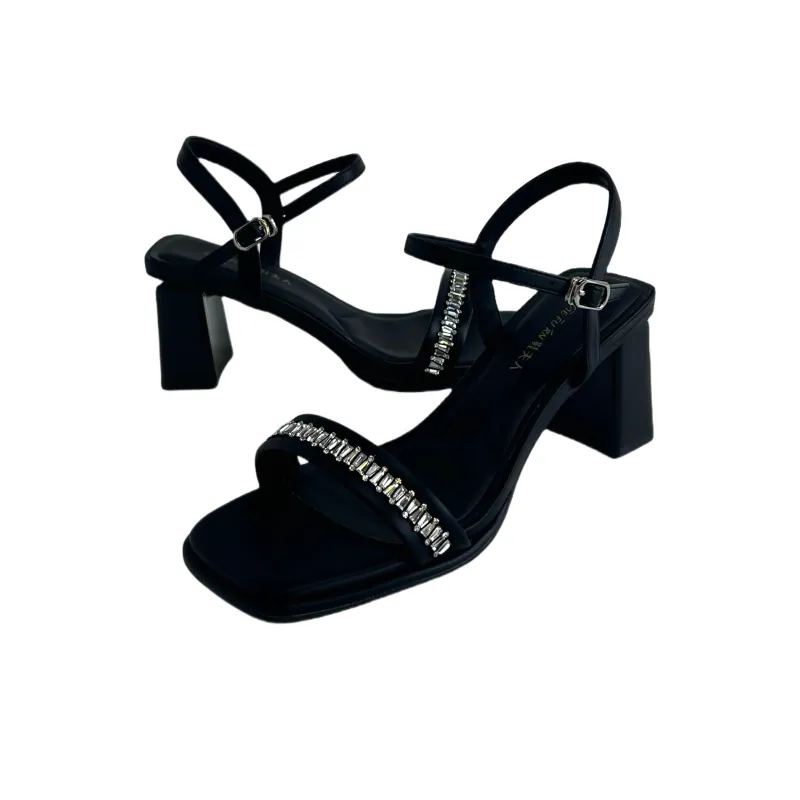 Shoe Lady One Strap Sandals 6.5cm Women's-3