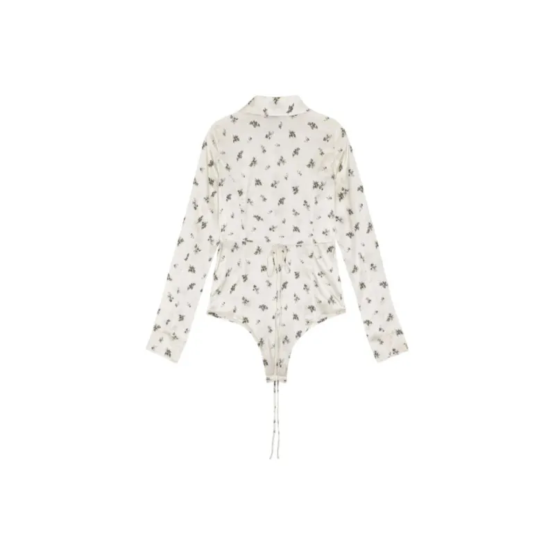 GANNI Floral print Bodysuit-1