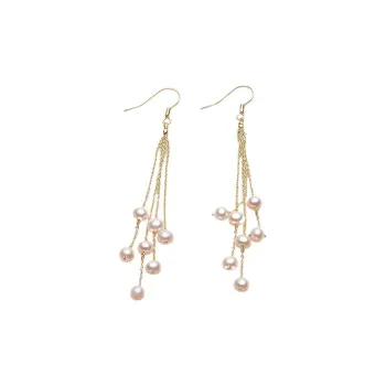 Andaozi Pearl Earrings Women's