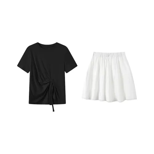 GULIANFEI Two Piece Skirt Sets Women's