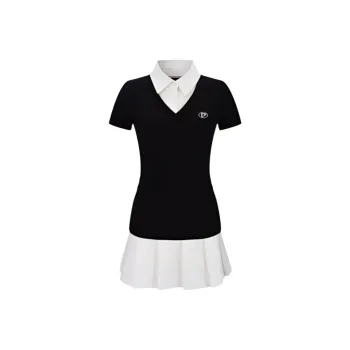 YGPRW Short Sleeved Dress Women's