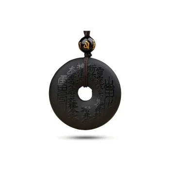 Sima Is Ethereal Obsidian Pendants Unisex