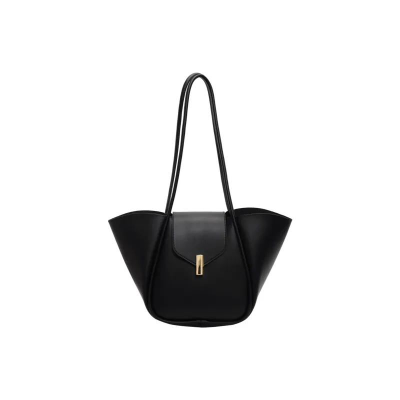 TOUTSEUL YOLO PU Shoulder Bag Women's Ecru/Black/Khaki/Coffee/Brown-6