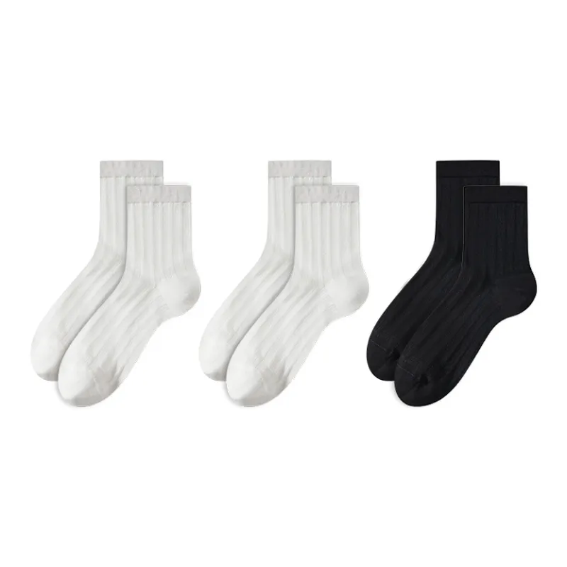 2323 Mid Calf Socks Women's 3 Pack-0