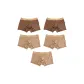 5 Pack[Coffee+Coffee+Khaki+Khaki+Khaki]