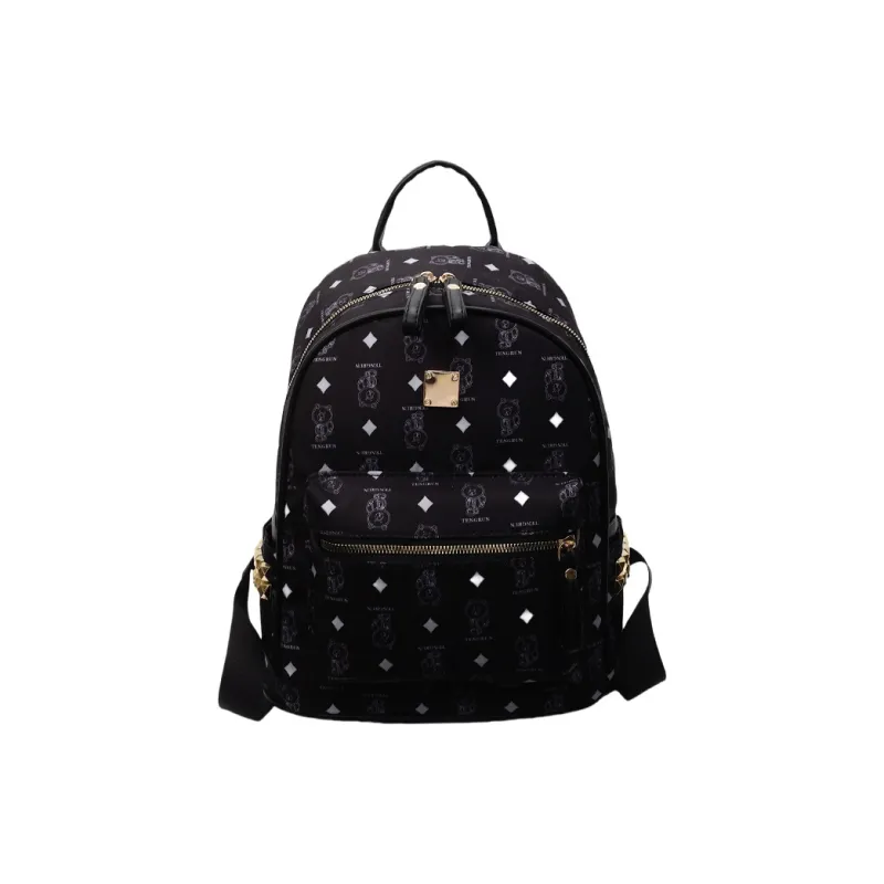 YUANTUZHE Pu Backpack Regular Women's Multicolor-12