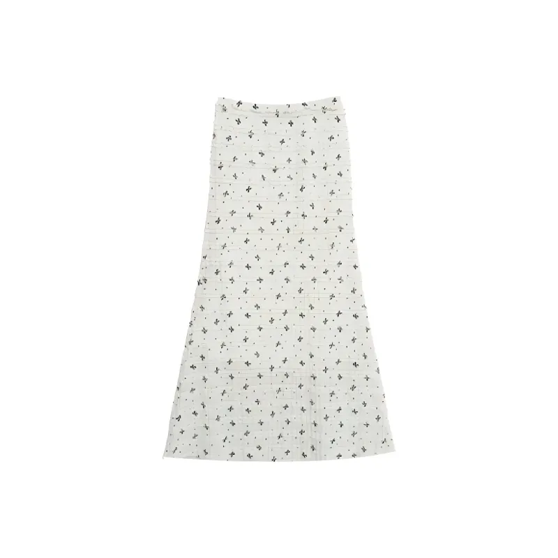 Gentle Welcome Casual Long Skirt Women's-0